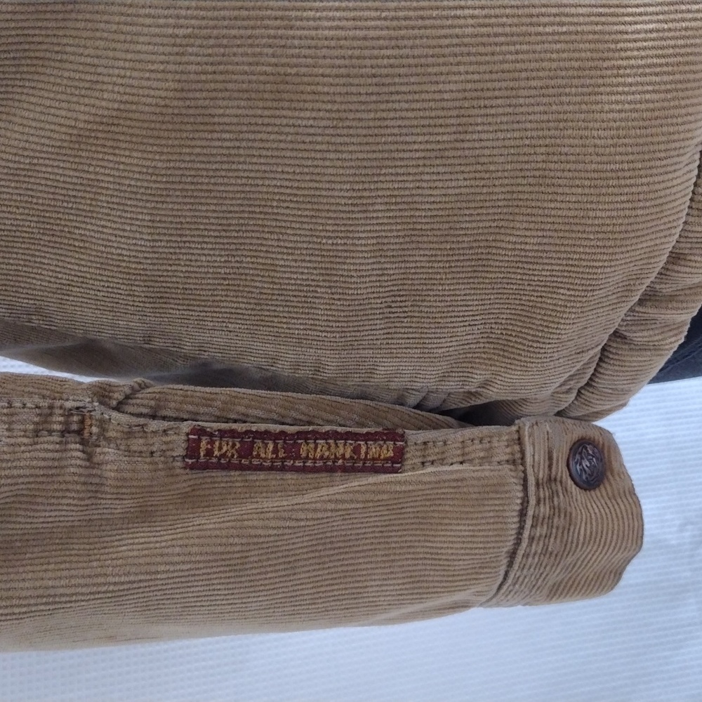 Seven For All Mankind vintage corduroy jacket with faux shearling S - Picture 6 of 11
